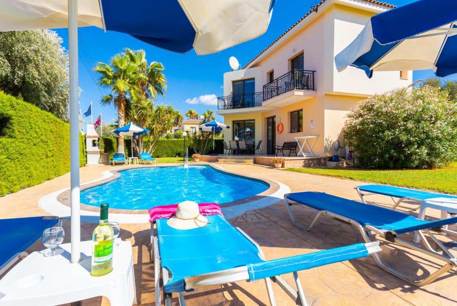 Villa Halima Georgios Polis Exterior foto